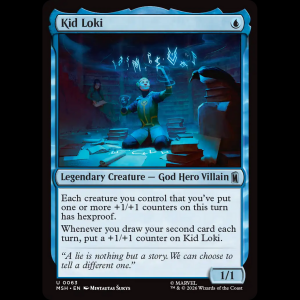 MTG Kid Loki Marvel Super Heroes msh#63