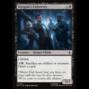 MTG Kingpin's Enforcers Marvel Super Heroes msh#102