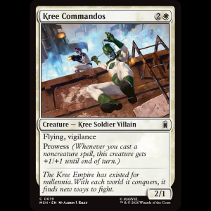 MTG Kree Commandos Marvel Super Heroes msh#19