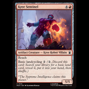 MTG Kree Sentinel Marvel Super Heroes msh#141