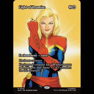 MTG Light of Promise Marvel Universe mar#46
