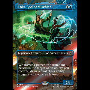 MTG Loki, God of Mischief Marvel Super Heroes msh#343