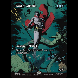 MTG Lord of Atlantis Marvel Universe mar#56