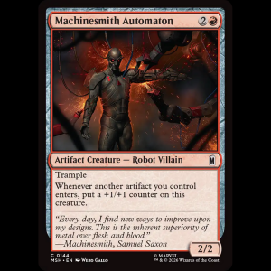 MTG Machinesmith Automaton Marvel Super Heroes msh#144