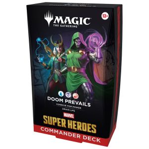 MTG Marvel Super Heroes Doom Prevails Commander Deck Ingles