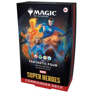 MTG Marvel Super Heroes Fantastic Four Commander Deck Ingles