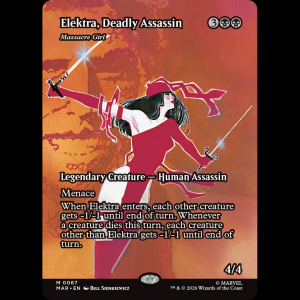 MTG Massacre Girl Marvel Universe mar#67