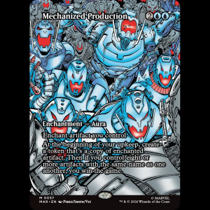 MTG Mechanized Production Marvel Universe mar#57