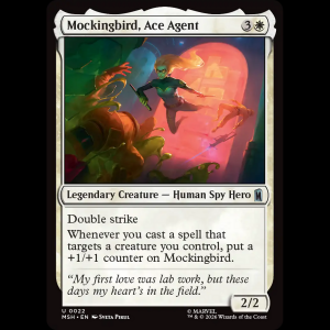 MTG Mockingbird, Ace Agent Marvel Super Heroes msh#22