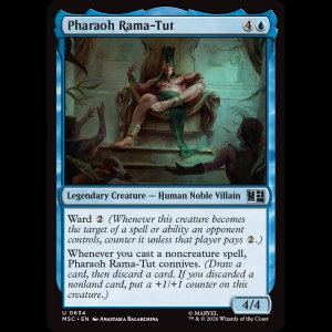 MTG Pharaoh Rama-Tut Marvel Super Heroes Commander msc#634