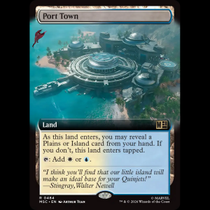 MTG Port Town Marvel Super Heroes Commander msc#484