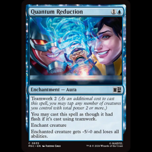 MTG Quantum Reduction Marvel Super Heroes Commander msc#635