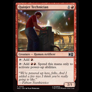 MTG Quinjet Technician Marvel Super Heroes Commander msc#703