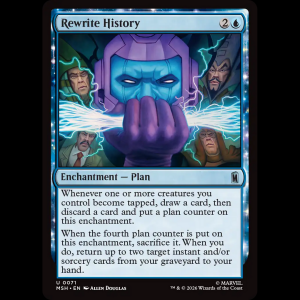 MTG Rewrite History Marvel Super Heroes msh#71