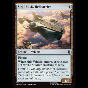 MTG S.H.I.E.L.D. Helicarrier Marvel Super Heroes msh#249