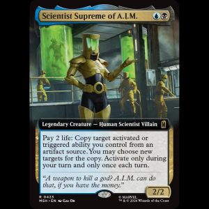 MTG Scientist Supreme of A.I.M. Marvel Super Heroes msh#423