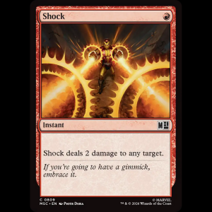 MTG Shock Marvel Super Heroes Commander msc#809