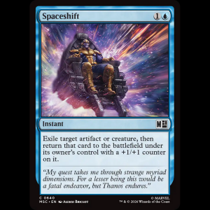 MTG Spaceshift Marvel Super Heroes Commander msc#640