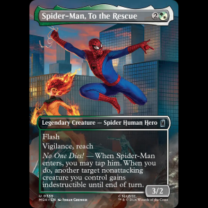 MTG Spider-Man, To the Rescue Marvel Super Heroes msh#335