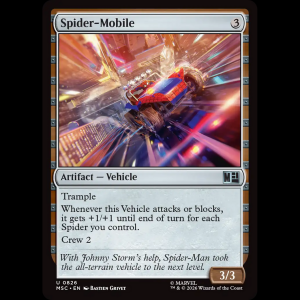 MTG Spider-Mobile Marvel Super Heroes Commander msc#826