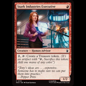 MTG Stark Industries Executive Marvel Super Heroes msh#153