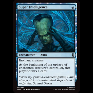 MTG Super Intelligence Marvel Super Heroes msh#77