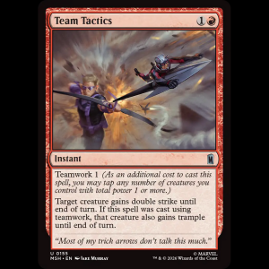 MTG Team Tactics Marvel Super Heroes msh#155
