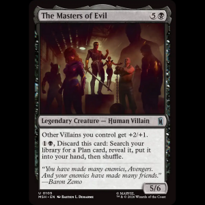 MTG The Masters of Evil Marvel Super Heroes msh#105