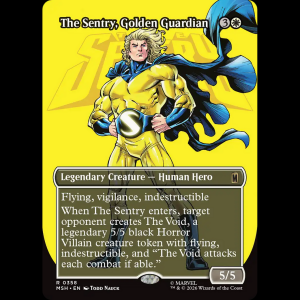 MTG The Sentry, Golden Guardian Marvel Super Heroes msh#358