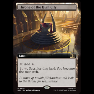 MTG Throne of the High City Marvel Super Heroes Commander msc#500