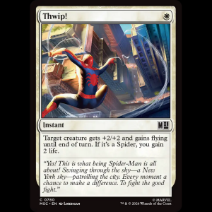 MTG Thwip! Marvel Super Heroes Commander msc#780