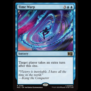 MTG Time Warp Marvel Super Heroes Commander msc#788