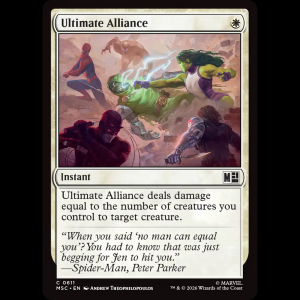 MTG Ultimate Alliance Marvel Super Heroes Commander msc#611