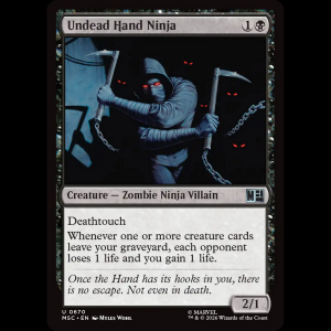 MTG Undead Hand Ninja Marvel Super Heroes Commander msc#670