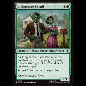 MTG Undercover Skrull Marvel Super Heroes msh#194