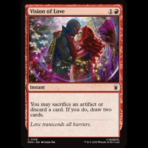 MTG Vision of Love Marvel Super Heroes msh#158