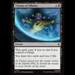 MTG Visions of Villainy Marvel Super Heroes msh#120