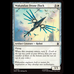 MTG Wakandan Drone Flock Marvel Super Heroes msh#40