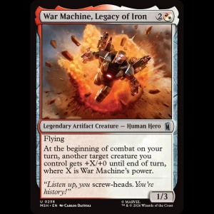 MTG War Machine, Legacy of Iron Marvel Super Heroes msh#238
