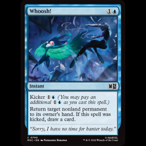 MTG Whoosh! Marvel Super Heroes Commander msc#790