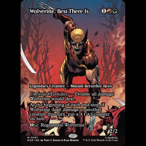 MTG Wolverine, Best There Is Marvel Universe mar#97