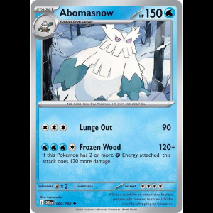 Pokemon TCG Abomasnow - Destined Rivals