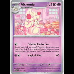 Pokemon TCG Alcremie - Stellar Crown - Holofoil