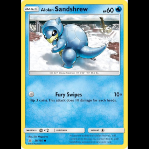 Pokemon TCG Alolan Sandshrew - SM - Ultra Prism