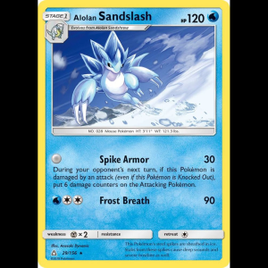 Pokemon TCG Alolan Sandslash - SM - Ultra Prism