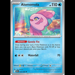 Pokemon TCG Alomomola - Black Bolt