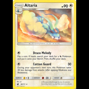 Pokemon TCG Altaria - SM - Crimson Invasion