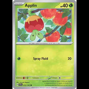 Pokemon TCG Applin - Stellar Crown
