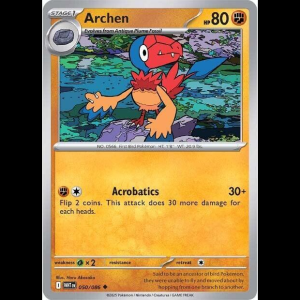 Pokemon TCG Archen - White Flare - Reverse Holofoil