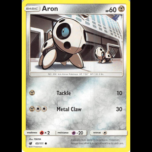 Pokemon TCG Aron - SM - Crimson Invasion